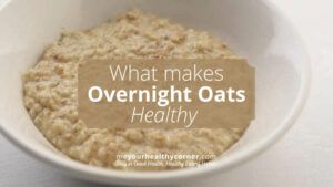 Oats is known to be healthy especially in reducing cholesterol and heart health. Lately, overnight oats have become increasing popular due to these reasons.