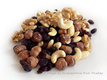Munching on trail mix will definitely keep you from dozing off while studying.