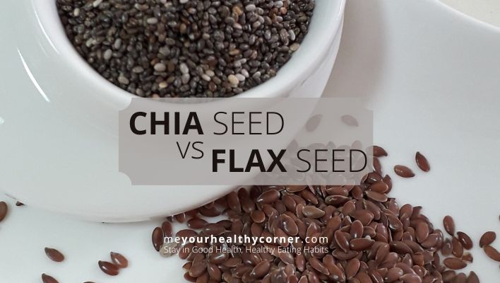 Health benefits of chia seeds and flax seeds