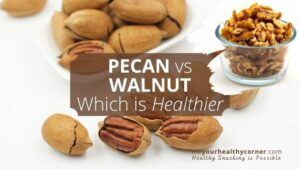 Both pecans and walnuts contain the same plant fats which are excellent sources of heart healthy fats. On top of that, they have similar nutritional components. Though the values differ, they're not significant.