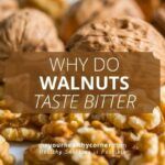 It is natural that walnuts taste bitter and the paper-thin skin is the culprit. There're 2 ways to alleviate the bitterness. Either you remove the skin or balance the taste.