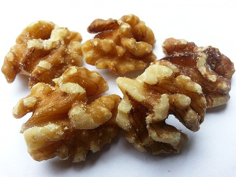 Toasting walnuts makes them crunchier and brings out the nutty flavour.