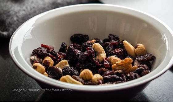 If you like snacking on dried fruits, consider including nuts and seeds. Build your own trail mix. This way, you get to enjoy a little sweetness with other nutrients your bag of trail mix gives. 
