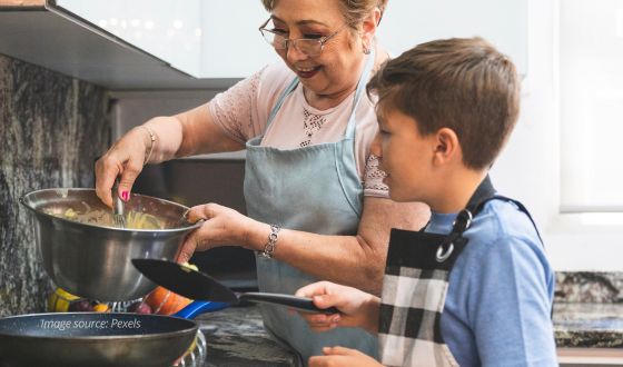 Cooking from scratch is a great way to control the ingredients you use and avoid hidden sources of hydrogenated oils. Plus, it's a great bonding time with your children.